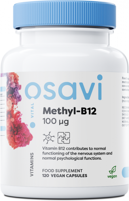 Osavi Methyl-B12 500mcg 120 vcaps
