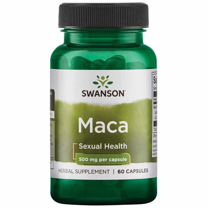 Swanson Maca Extract 500mg 60 caps