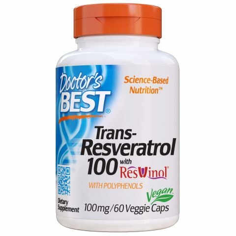Doctor s Best Trans Resveratrol 100 With Resvinol 60 vcaps