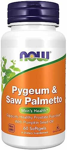 Now Pygeum Saw Palmetto with Pumpkin Seed Oil 60 softgels