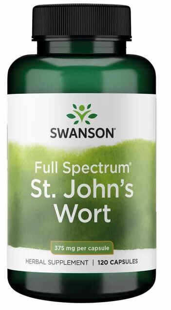 Swanson St. John s Wort 375 mg 120 caps