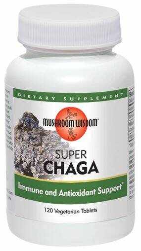SUPER CHAGA 120CPR VEGETALE FILMATE - Antioxidant - Mushroom Wisdom