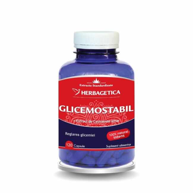 HERBAGETICA GLICEMOSTABIL 120CPS