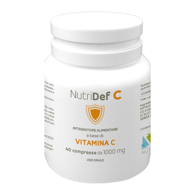 Nutridef Vitamina C, 500 mg, 40 comprimate, Nutrileya