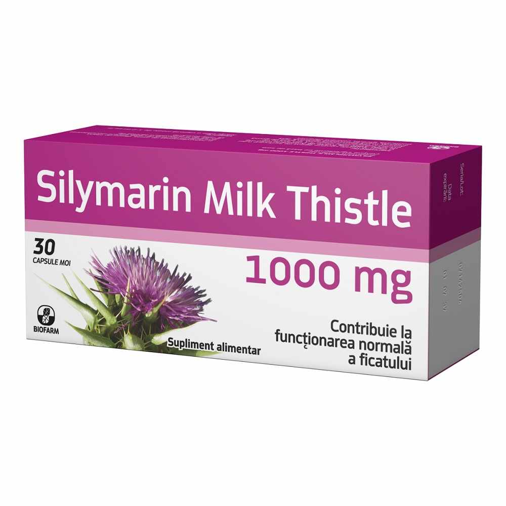 Silimarina Milk 1000 mg, 30 capsule