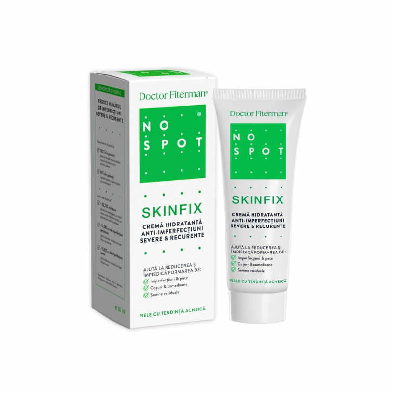 Dr. Fiterman NO SPOT SKINFIX crema hidratanta anti-imperfectiuni, 50 ml