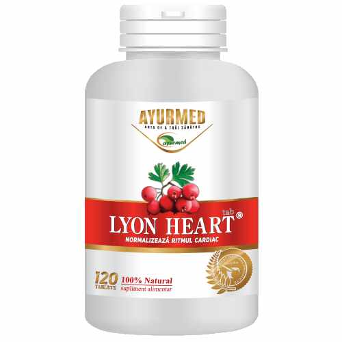 LYON HEART - inima sanatoasa tablete, AYURMED 60 tablete