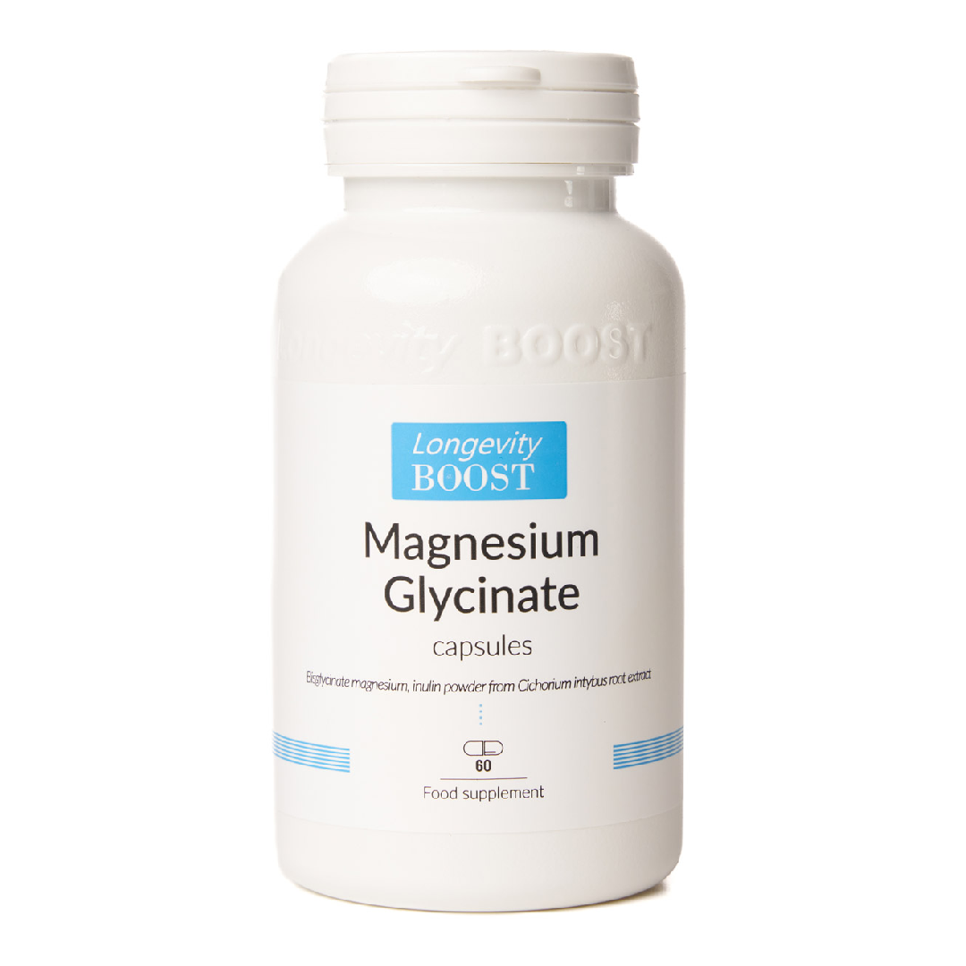 Magnesium Glycinate, 60 capsule, Longevity BOOST