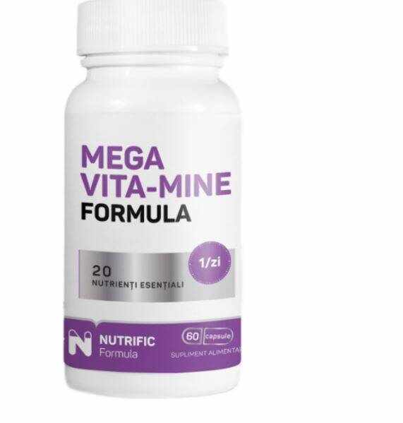 Mega Vita-Mine formula, 60 capsule - Nutrific