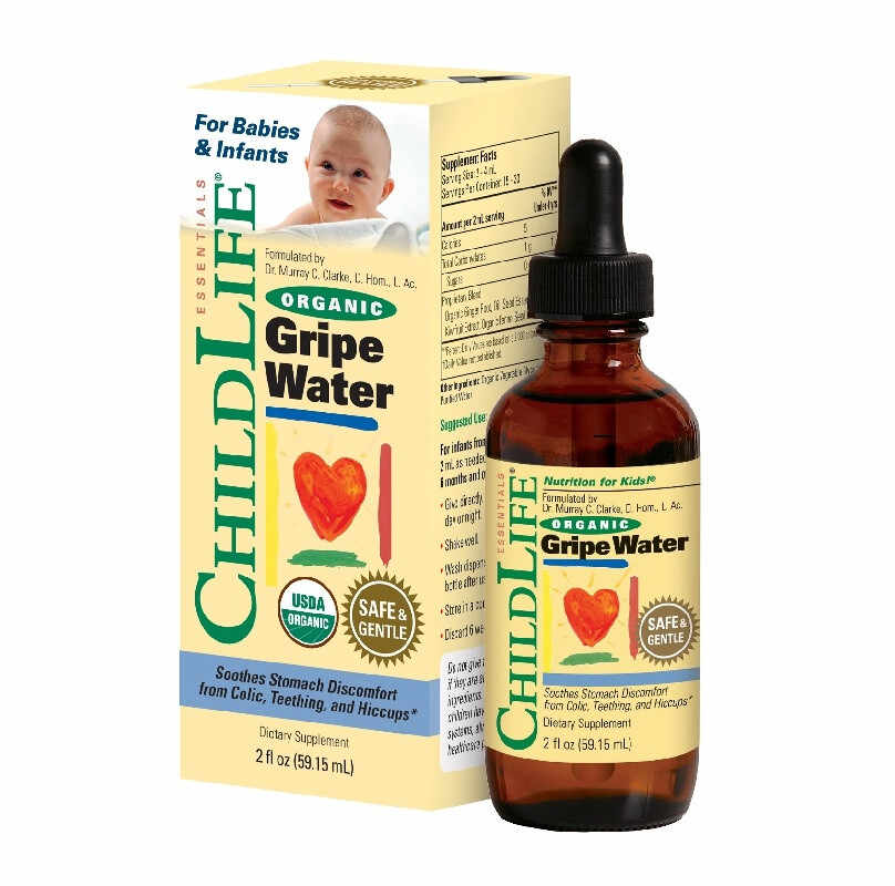 Secom Childlife Gripe Water Organic, 59,15ml