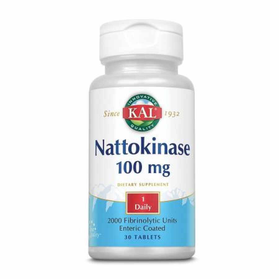Secom Nattokinase 100 mg, 30 Tablete