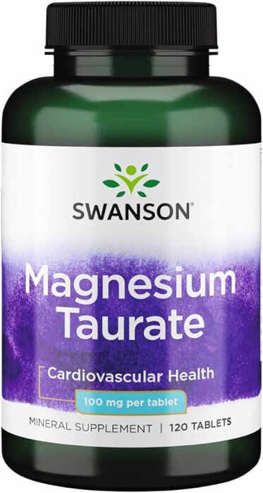 Swanson Magnesium Taurate 120 tab
