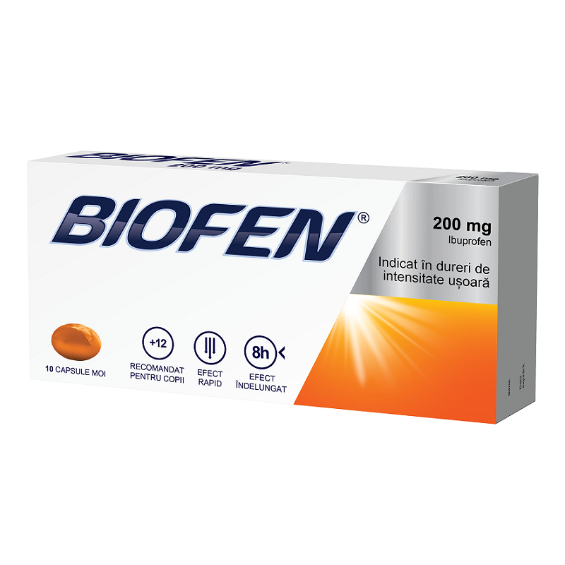 Biofen 200 mg 10 Capsule Moi