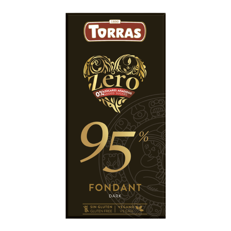 Ciocolata cu 95% cacao, 75g, Torras