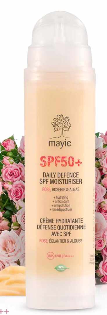 Daily Defence SPF 50 Moisturiser, 50ml - Mayie