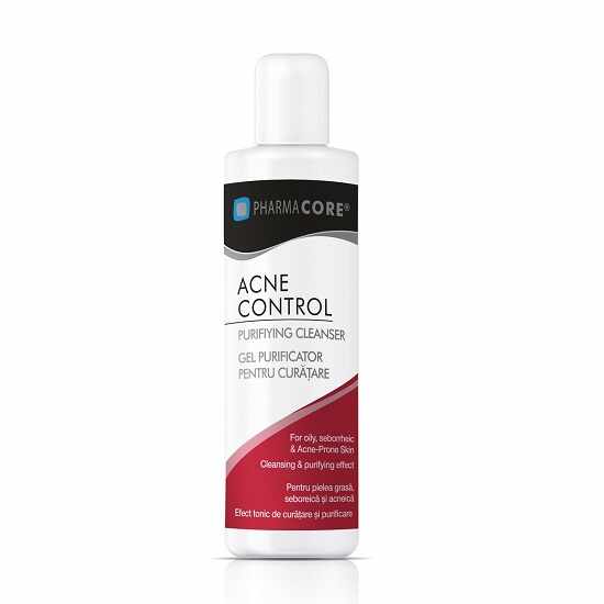 Pharmacore Acne Control Gel Curatare, 150 ml