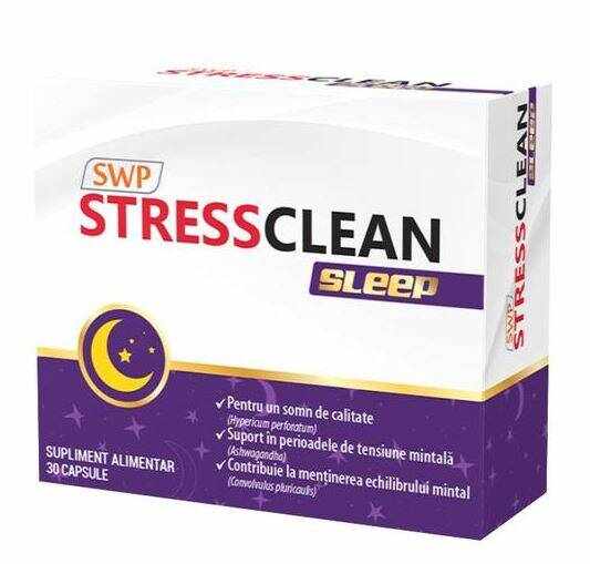 Stressclean Sleep 30 capsule - Sun Wave Pharma
