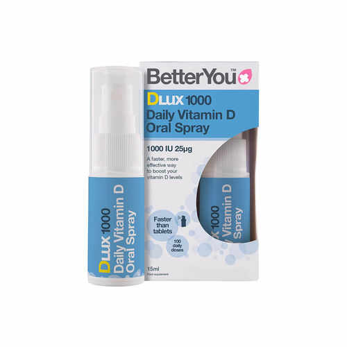 DLux 1000 Vitamin D Oral Spray, 15ml | BetterYou