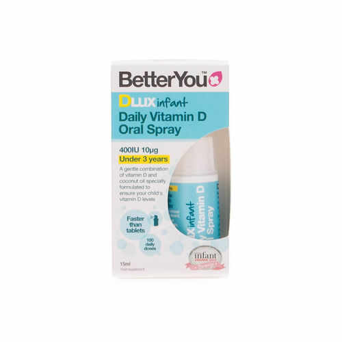 DLux Infant Vitamin D Oral Spray, 15ml | BetterYou