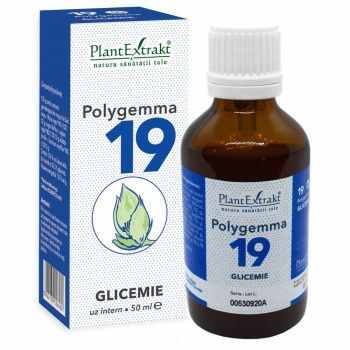 POLYGEMMA Nr.19 (Glicemie), 50ml | Plantextrakt