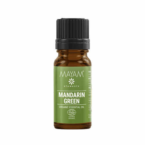 Ulei Esențial de Mandarină Verde Bio, 10ml | MAYAM