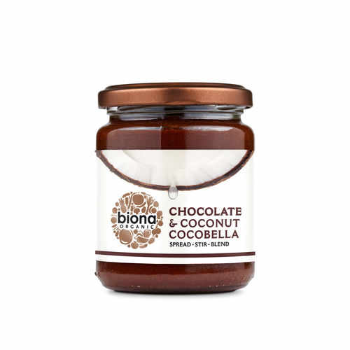 Unt de Cocos cu Ciocolată CocoBella BIO, 250g | Biona