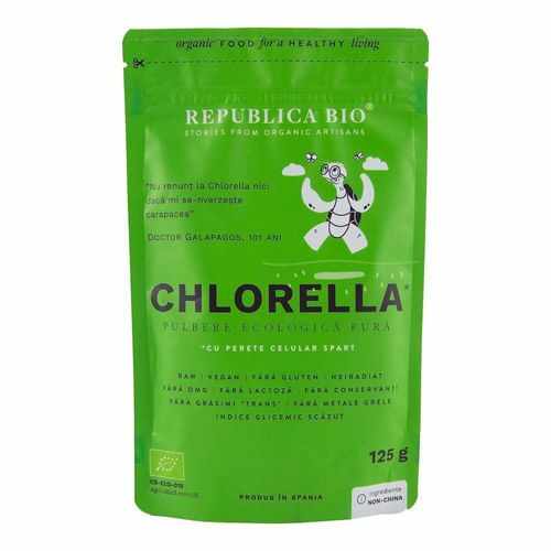Chlorella, Pulbere Ecologică Pură, 125g | Republica BIO