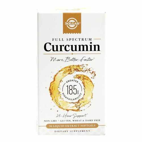 Curcumin Full Spectrum, 30 capsule moi | Solgar