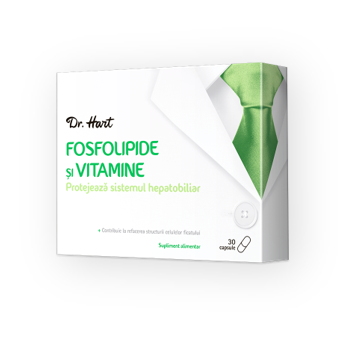 Dr.Hart Fosfolipide si Vitamine, 30 capsule