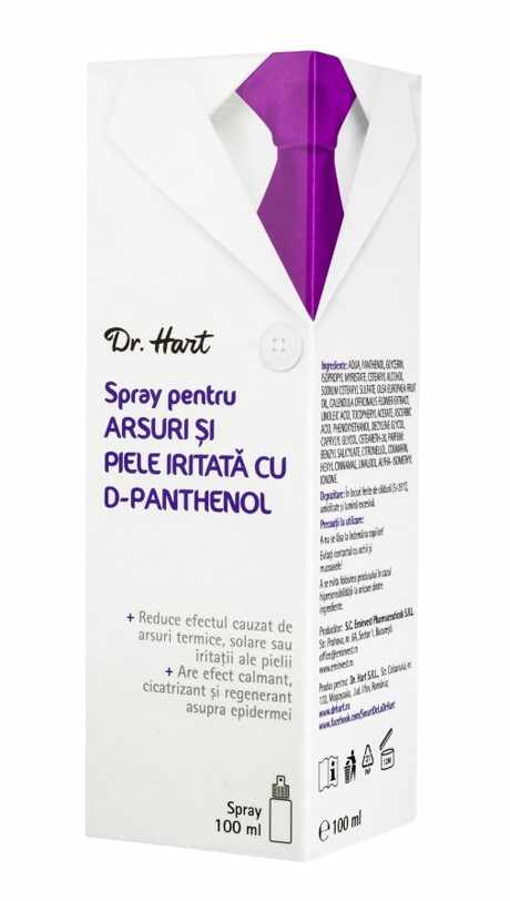Dr.Hart Spray pentru arsuri cu D-Panthenol,100ml