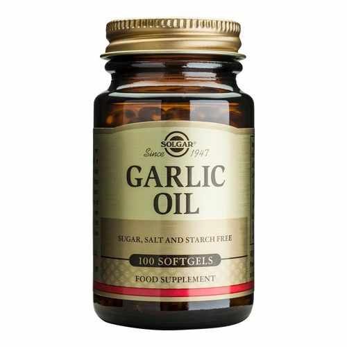 Garlic Oil (Ulei de Usturoi), 100 capsule moi | Solgar