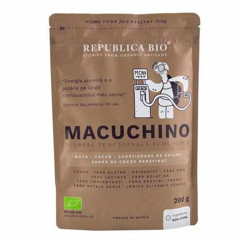 Macuchino, Pulbere Funcțională Ecologică, 200g | Republica BIO
