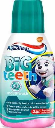Apa de gura Big Teeth Mint, 300 ml, Aquafresh