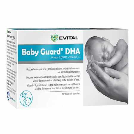 Baby Guard DHA, 30 capsule, Evital