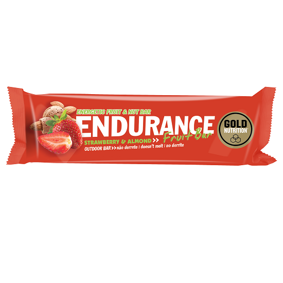 Baton Endurance Fruit Bar Capsuni, 40g, Gold Nutrition