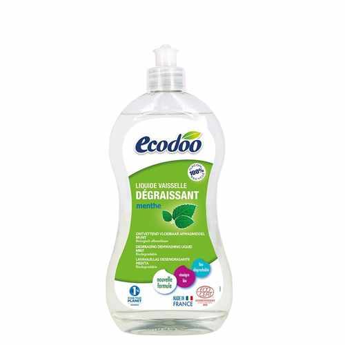 Detergent Bio Vase Ultradegresant cu Oțet și Mentă, 500ml | Ecodoo