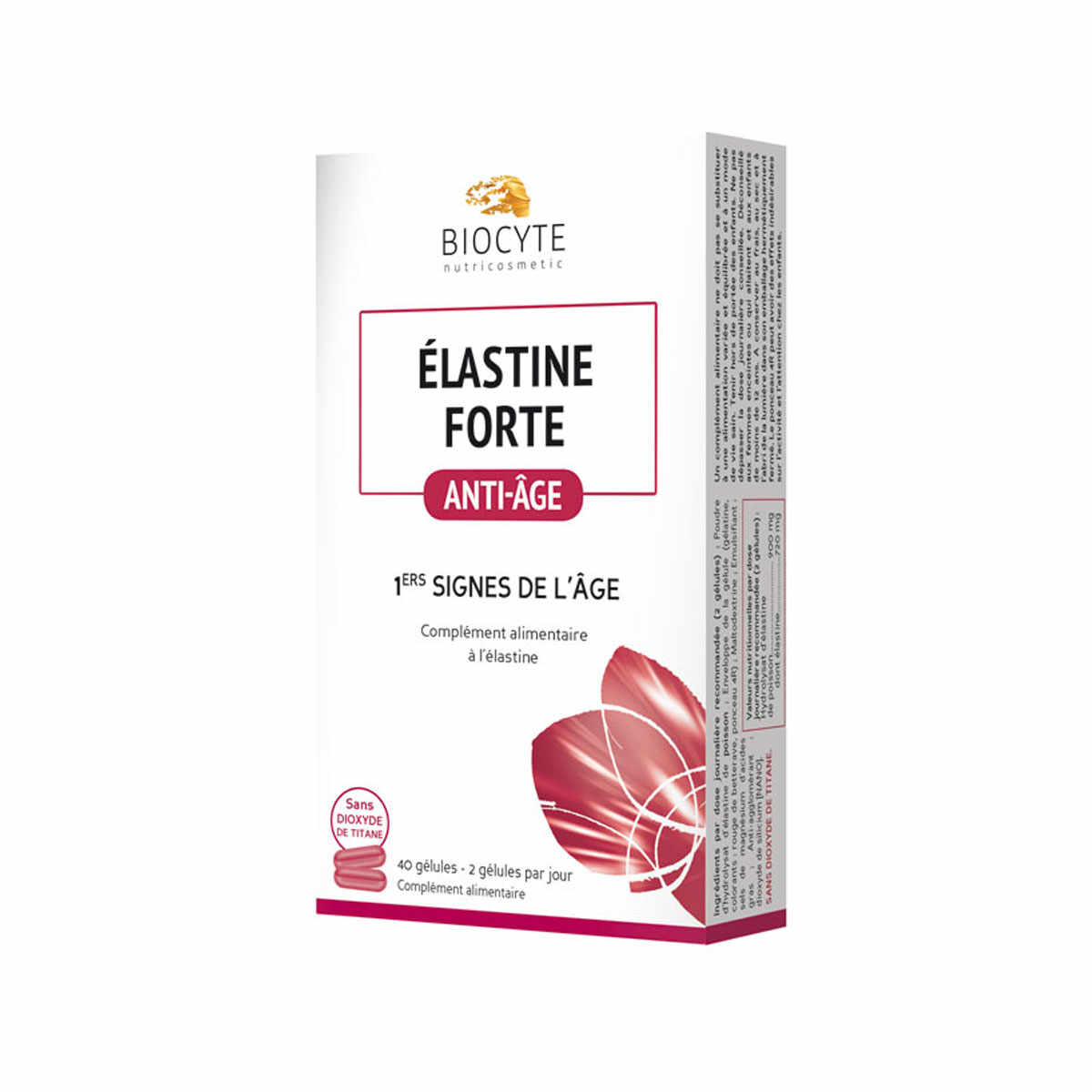 Elastine Forte, 40 capsule, Biocyte