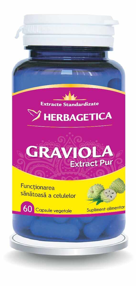 Graviola, 60 capsule vegetale, Herbagetica