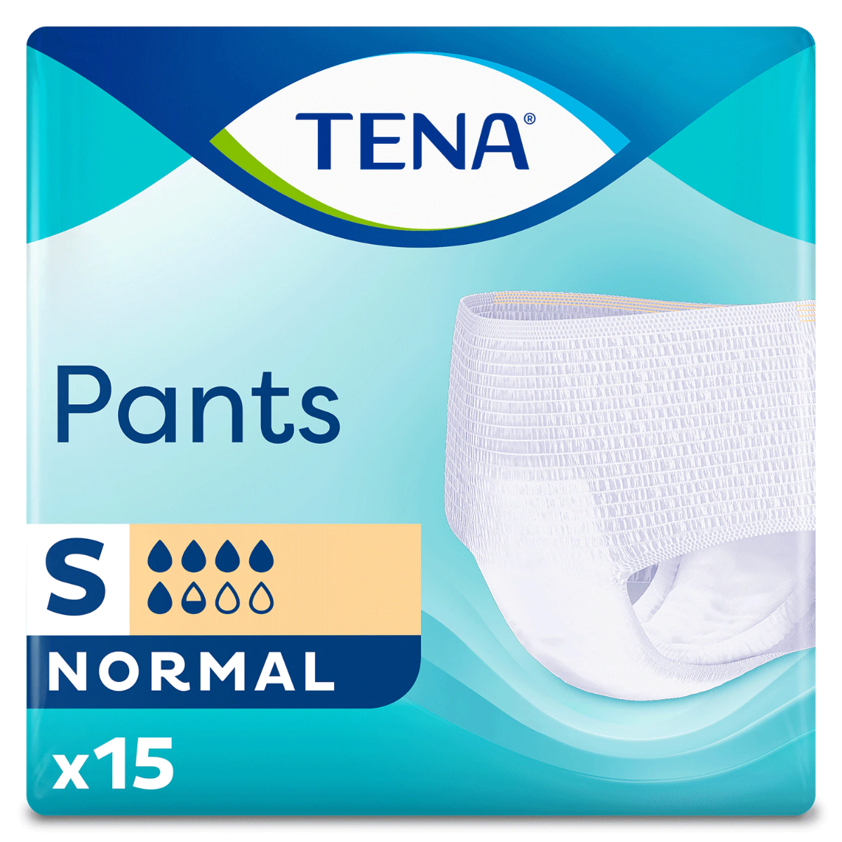 Scutece pentru adulti Pants Normal S, 15 bucati, Tena