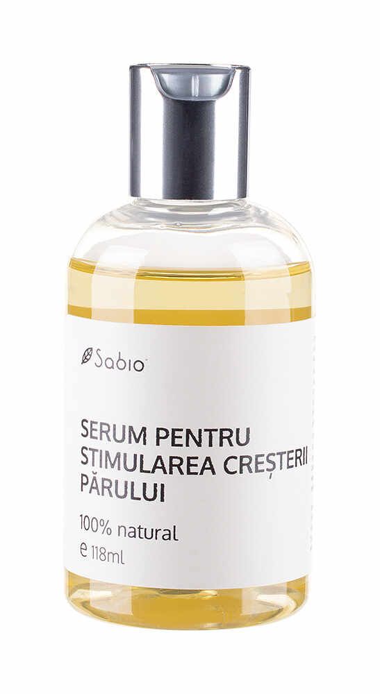 Serum pentru stimularea cresterii parului, 118ml, Sabio