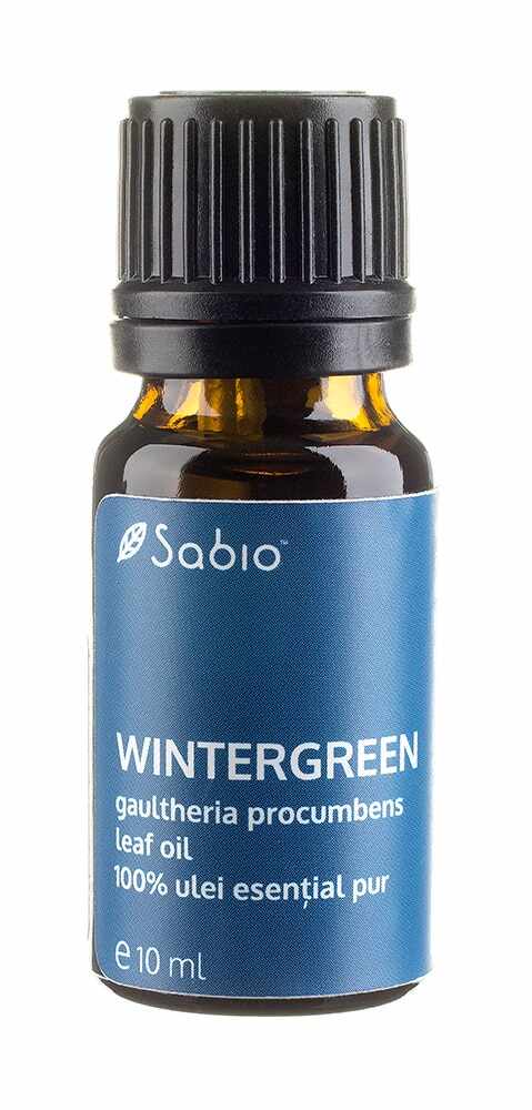 Ulei esential pur wintergreen, 10ml, Sabio