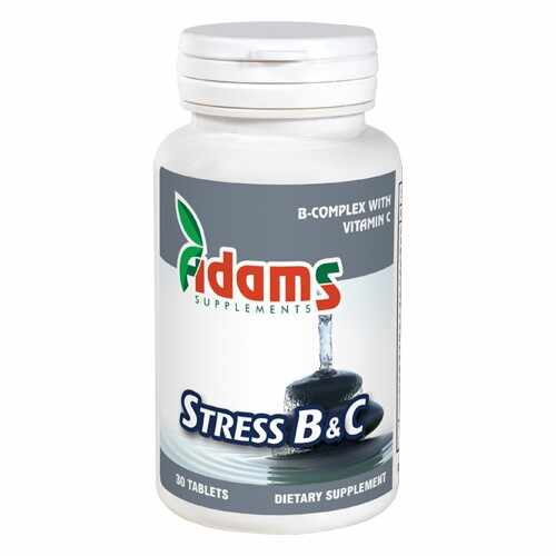 Stress B&C 30 tablete Adams Supplements
