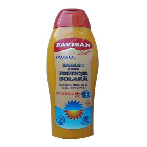 Emulsie pentru Protectie Solara Spf15 250ml Favisan