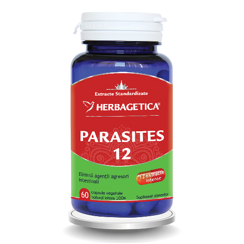 Parasites 12 Detox Forte 60cps Herbagetica