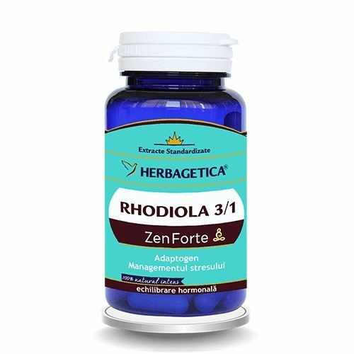Rhodiola Zen, 60cps, Herbagetica 