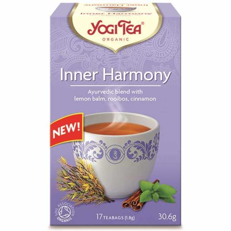 Ceai armonie interioara ECO, 17dz Yogi Tea