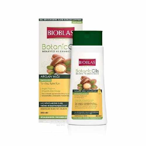 Sampon Botanics Oils Argan Toate Tipurile 360ml Bioblas