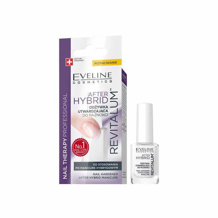 Tratament pentru intarirea unghiilor revitalum after hybrid, 12ml, Eveline Cosmetics