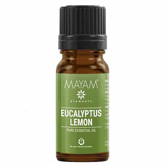 Ulei esential eucalipt citronat, 10ml, Mayam