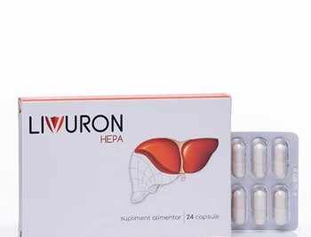 Livuron Hepa, 24 capsule, NaturPharma